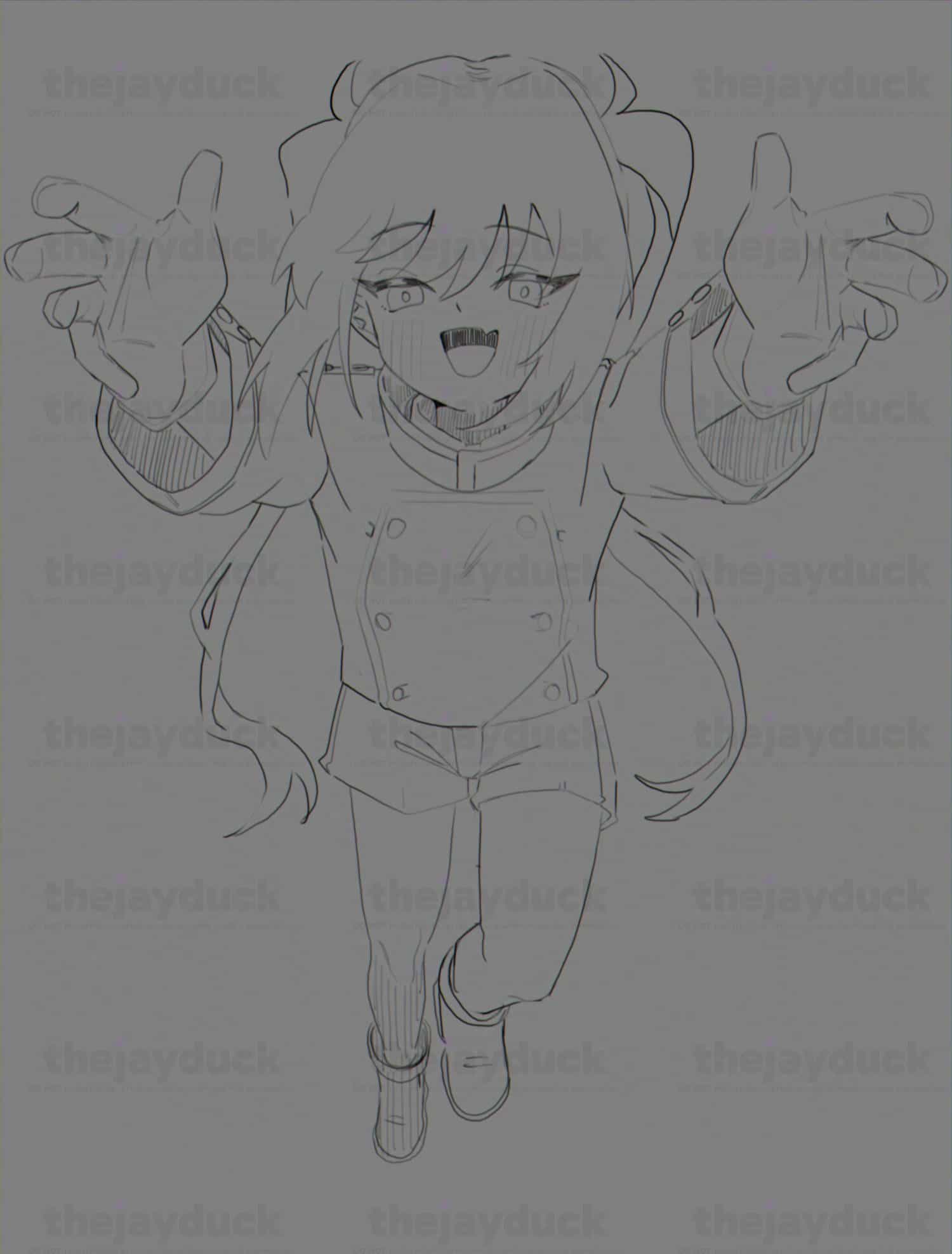 Drawing Tachibana Nozomi - Blue Archive