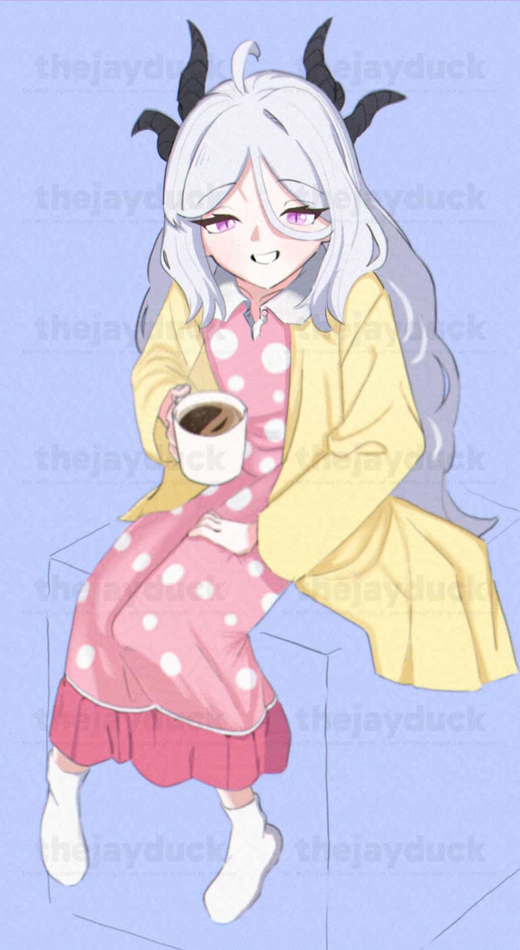 Drawing Hina - Blue Archive