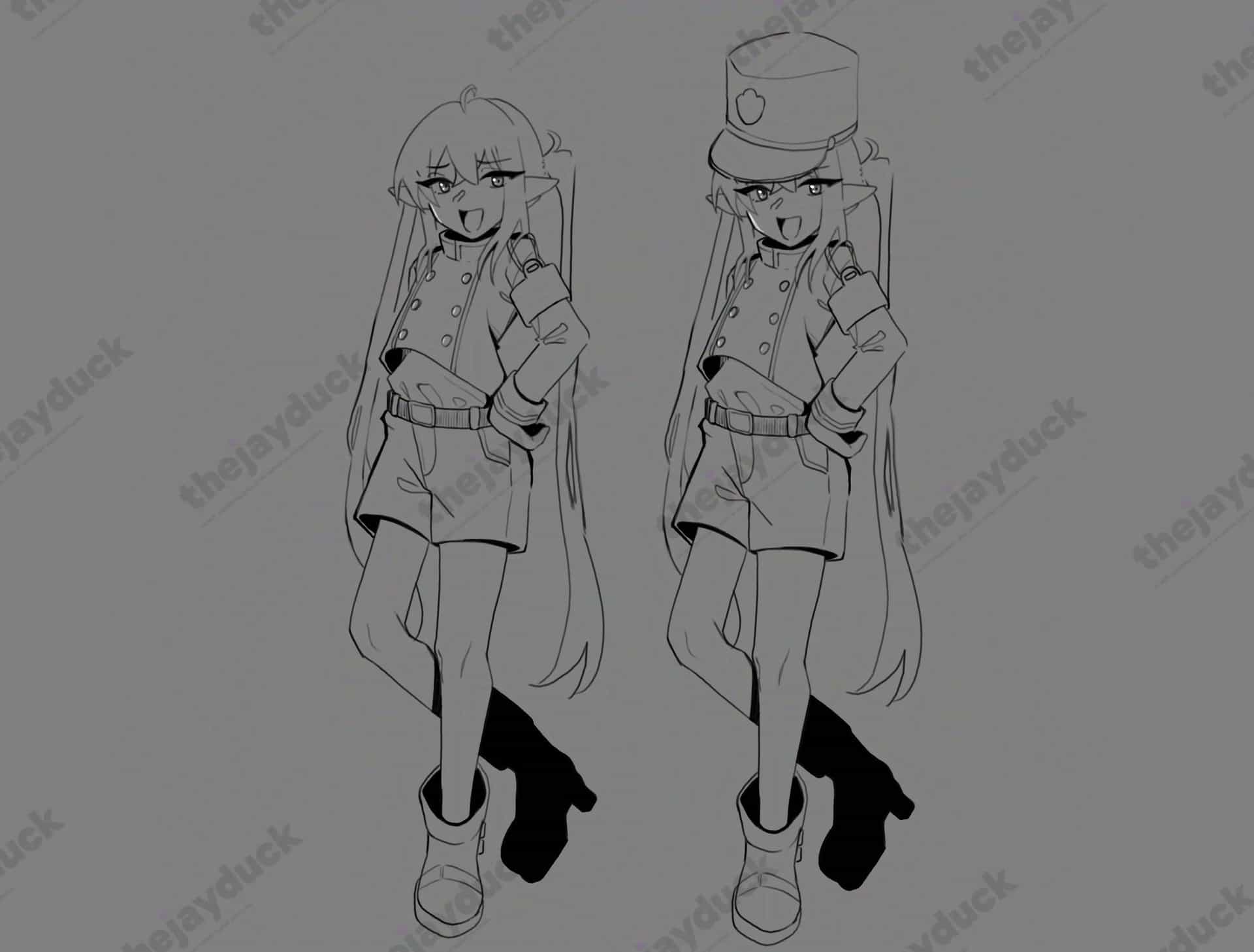Drawing Tachibana Nozomi - Blue Archive