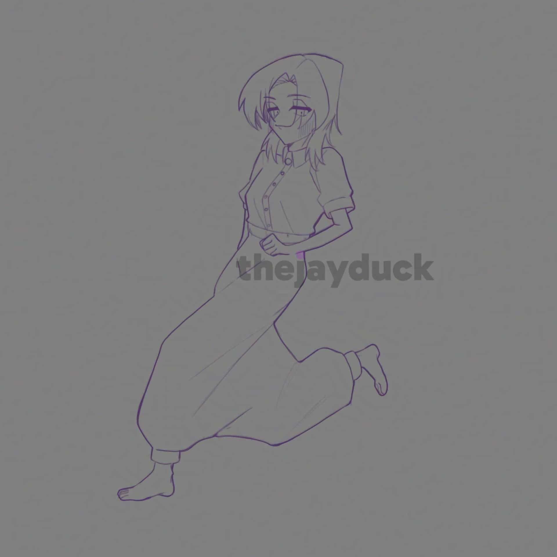 Drawing Random Character Sketch