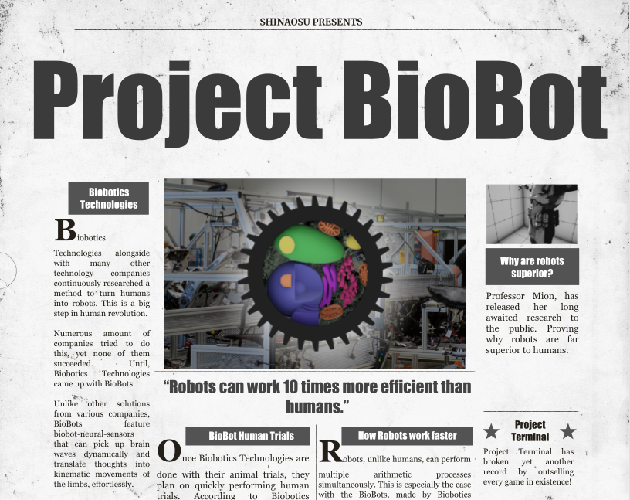 Project BioBot Cover